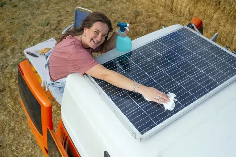 RV Solar Power and Electric Hookups